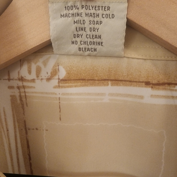 South Pole Hip Hop Camp Plaid Logo Tan Short Sleeve Shirt Mens XL - Picture 5 of 8